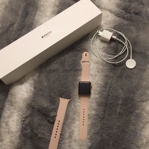 Series 3 rose gold 42mm Apple Watch